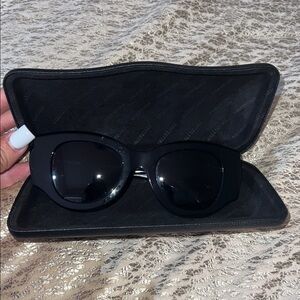 Black Sunglasses with Case